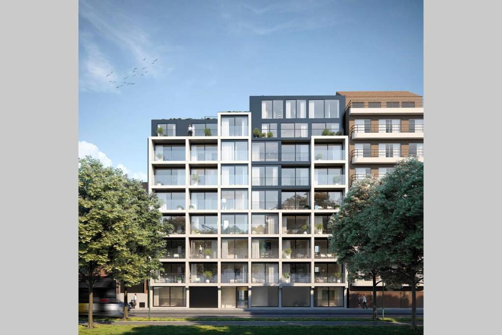 Schitterend Nieuwbouw Appartement In Gent Экстерьер фото